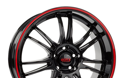 DOTZ SHIFT PINSTRIPE RED
