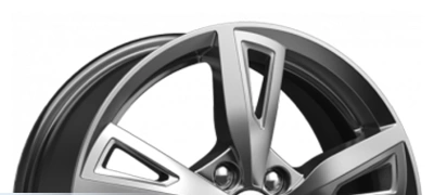 K&K Фишт (КС690) 16x6.5/5x114.3 D67.1 ET43 Алмаз черный