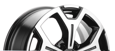 Khomen Wheels KHW1710(2) (VW Multivan) 17x6.5/5x120 D65.1 ET60 Gray-FP