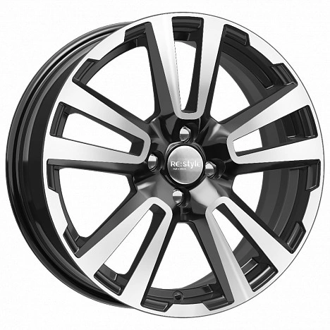 КиКРеплика КС874 17x6.5/4x100 D60.1 ET43 сильвер