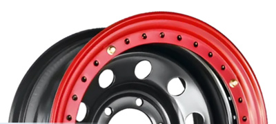 OFF-ROAD WHEELS ТОЙОТА НИССАН С БЕДЛОКОМ (КРАСНЫЙ)